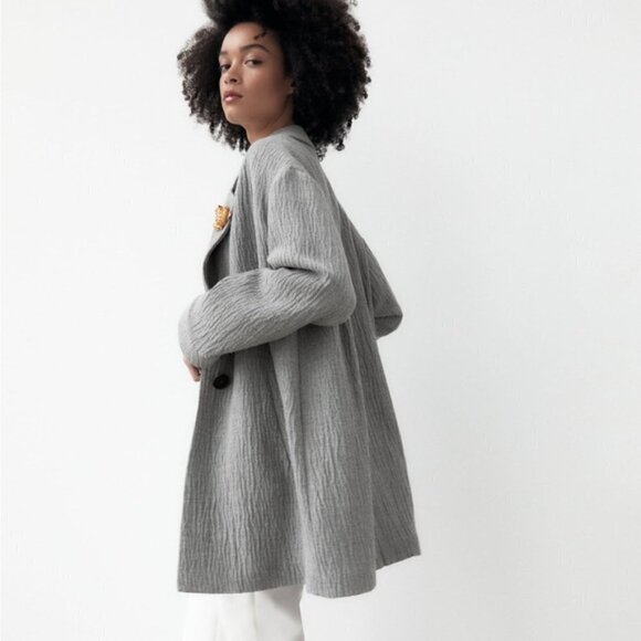 NWOT Zara Lightweight Coat - Perfect for Autumn 🍂 - Picture 6 of 16
